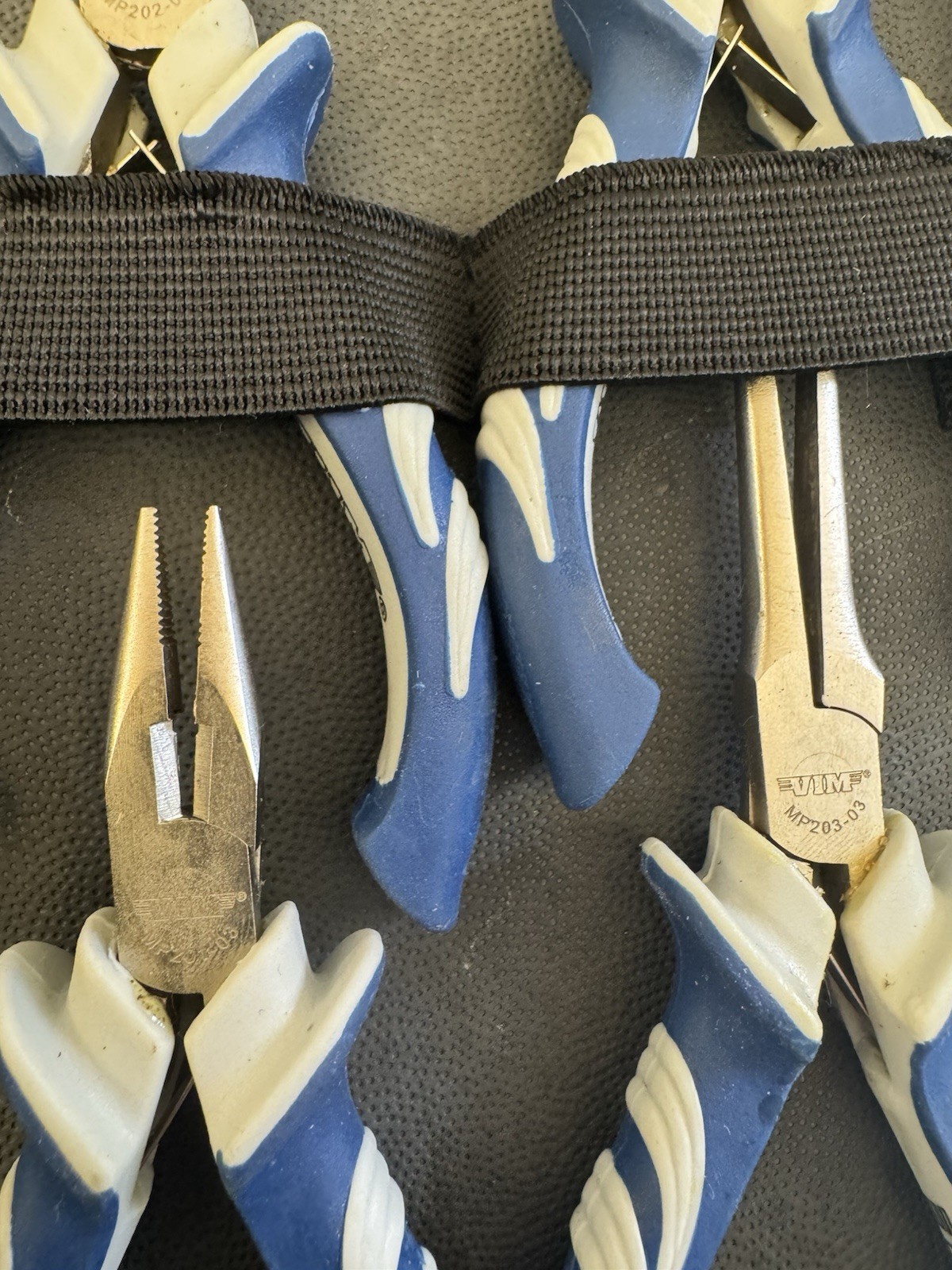 VIM MP200 Miniature Precision Plier 4″ to 6″ 8 pcs set packed in a durable carry