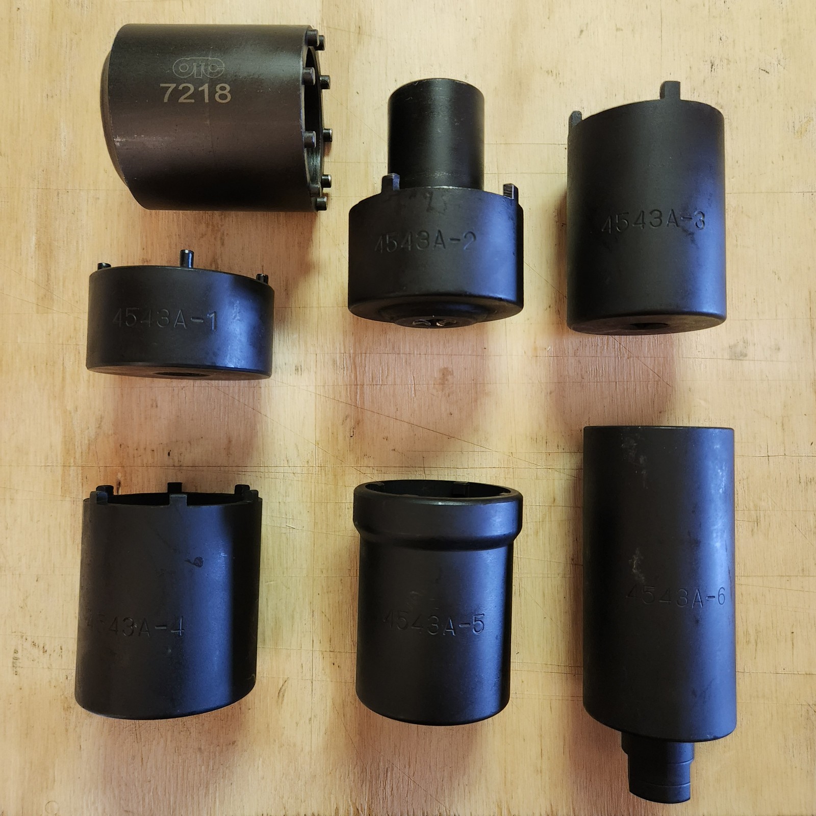 OTC 4-Wheel Drive Spindle Axle Nut Socket Set 4543A + BONUS 7218 (9-pin GM)