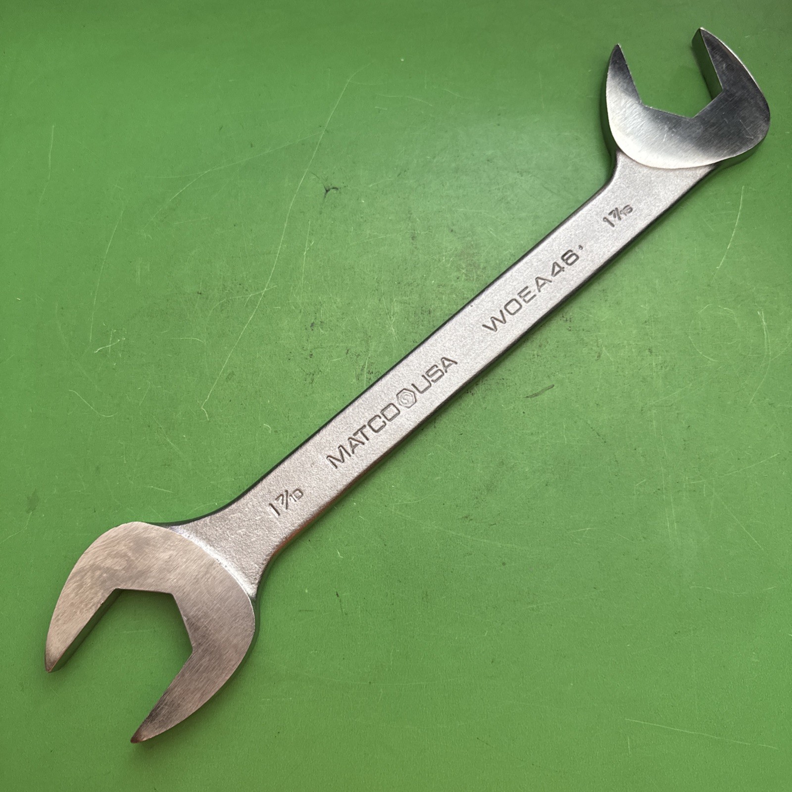 Matco USA 8-Piece WOEA Series 1″ to 1-1/2” SAE 4-Way Open-End Angle Wrench Set