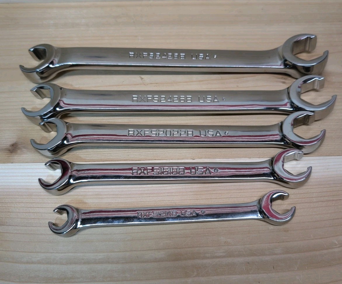 Snap-on™ 3/8″ to 7/8″ 6-point flare nut tubing wrench RXFS1214B to RXFS2428B