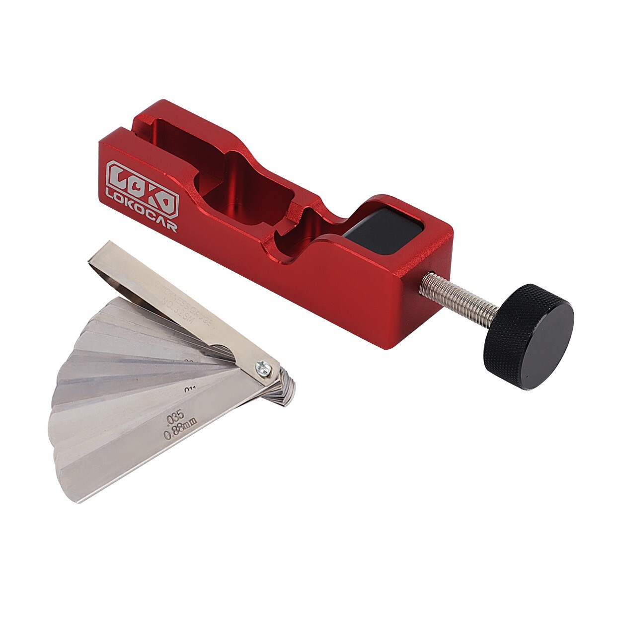 Spark Plug Gap Tool And 32 Blades Metric Feeler Gauge Gap Filler Measuring Tools