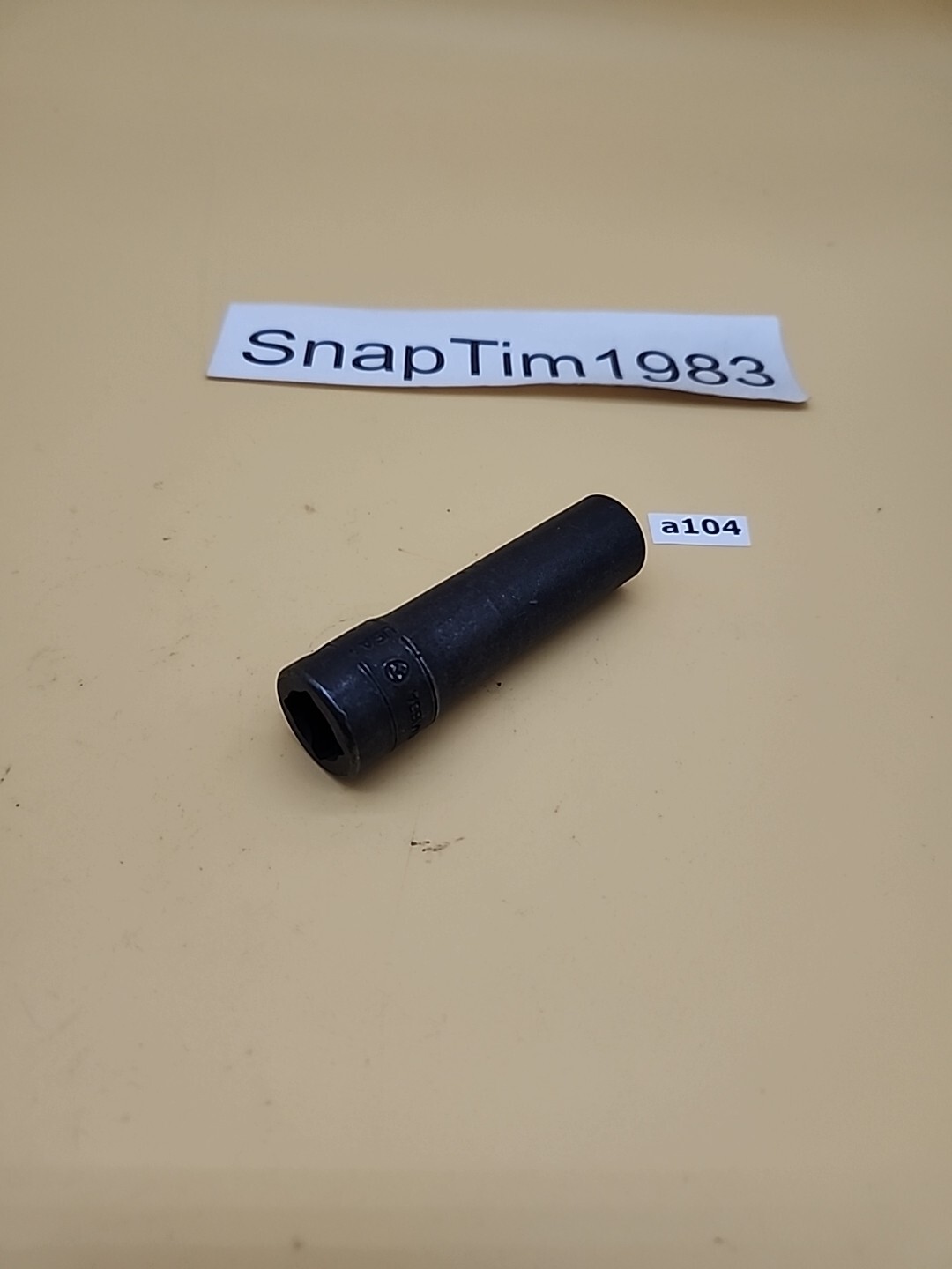 Snap-on Tools 1/2″ Drive 6-Point SAE 1/2″ Deep Impact Socket SIM160A USA