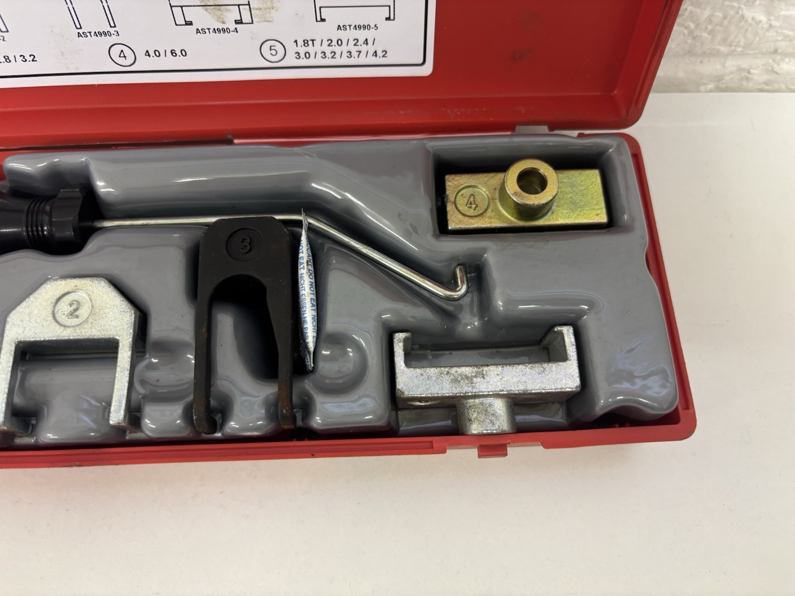 AST Ignition Coil Removal Kit VAG AST4990 Full Kit As Sold By Snap On