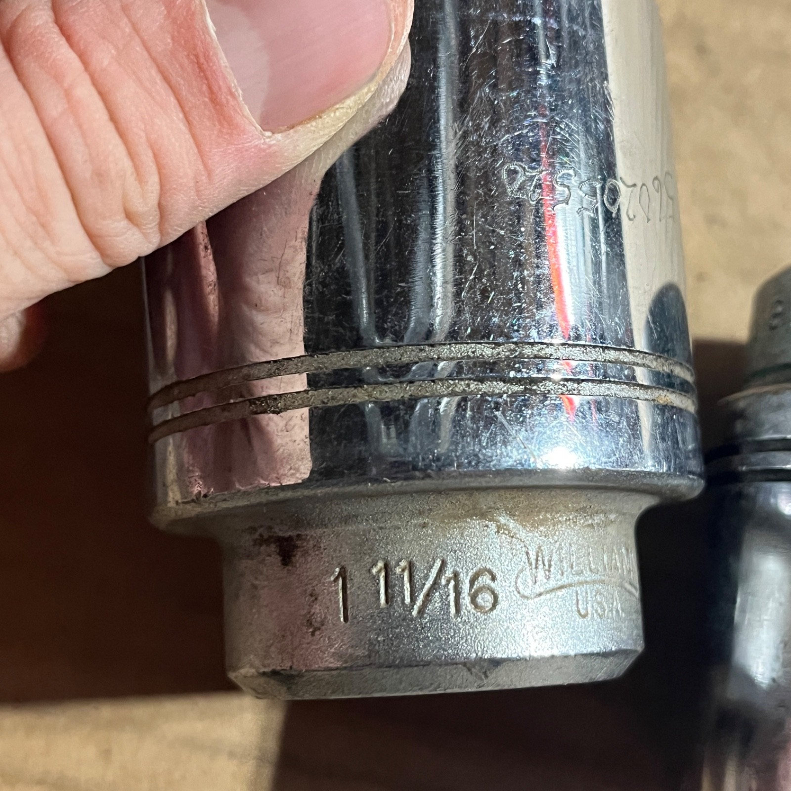 Williams H-1230 – H-1254 – 3/4″ Drive 15/16” – 1-11/16″ Socket 5 pc Set 12 pt