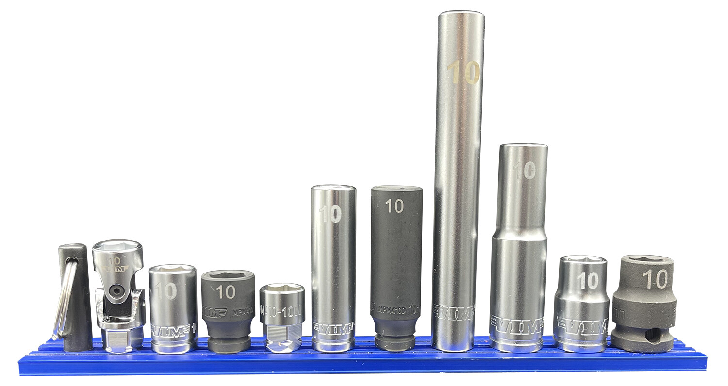 VIM Tools 10X10 10mm Socket Set, 10 Piece