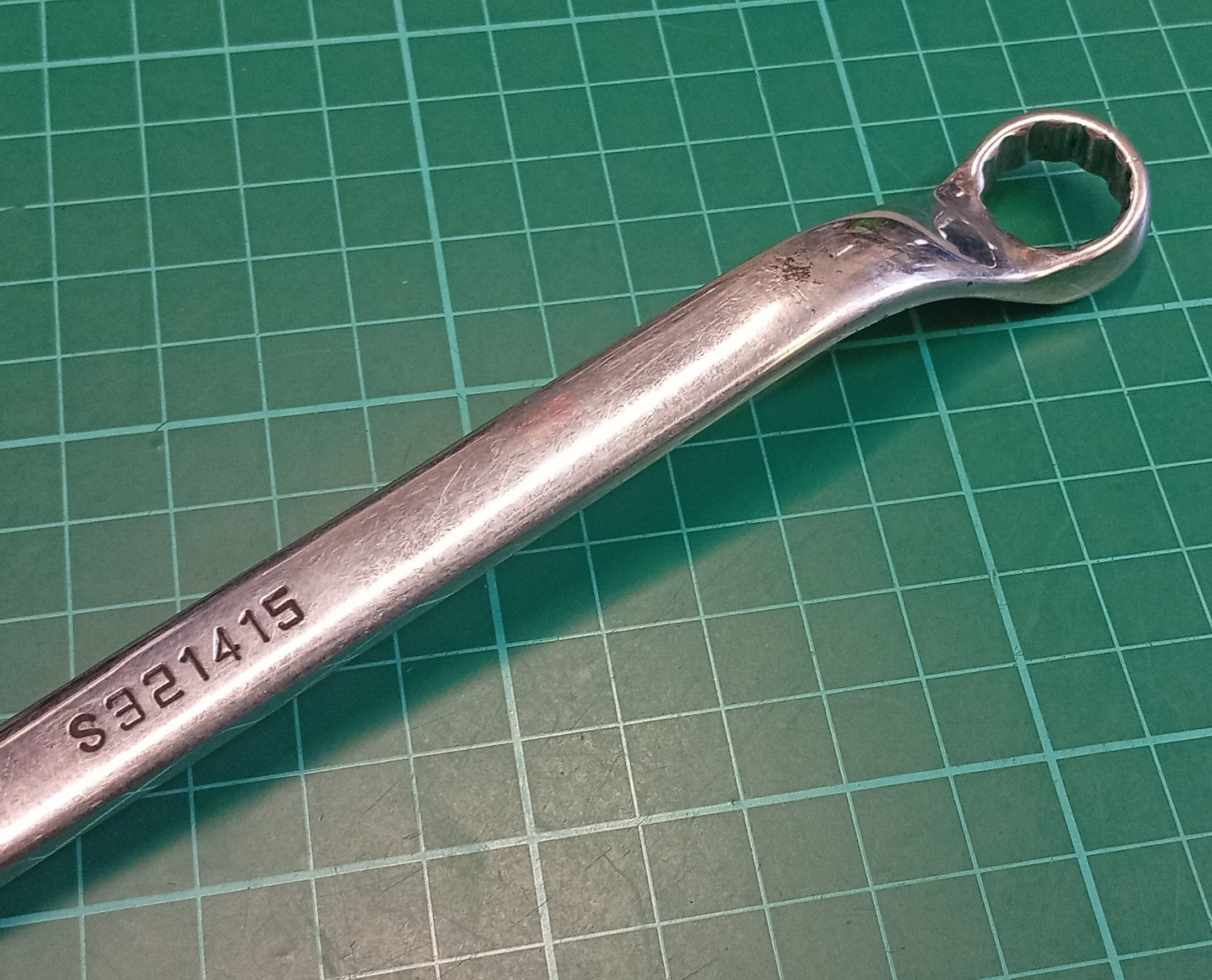 TRIDENT Tools S321415, 14mm x 15mm, Offset Ring Spanner