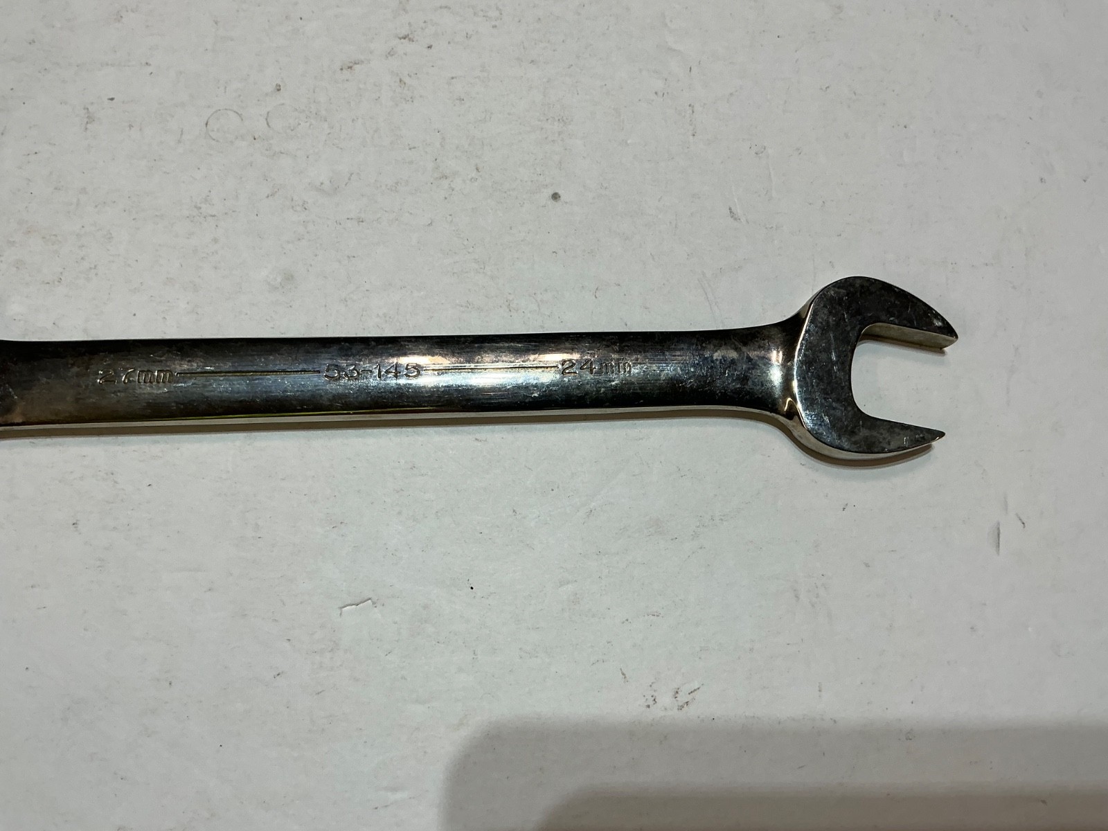 Armstrong open end metric wrench 24mm&27mm 53-145 USA made