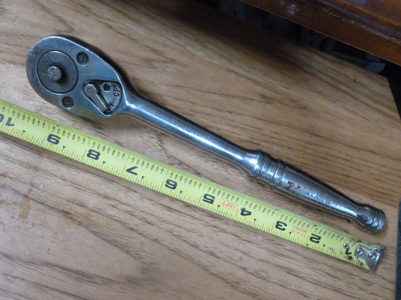 VINTAGE – USED – OLD Nice – SUNEX 1/2″ DRIVE PROFESSIONAL RATCHET #9752