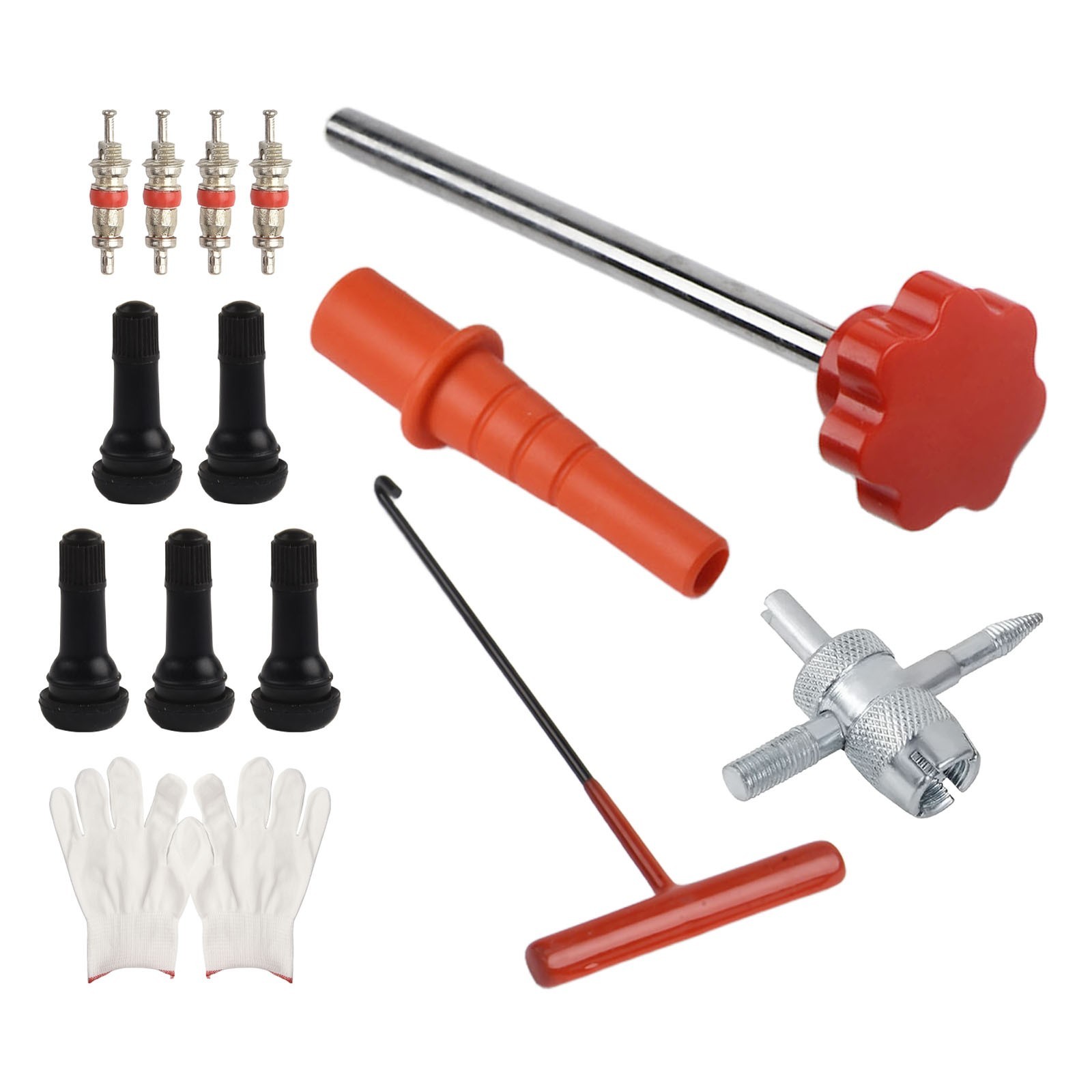 Complete 13PCS Tire Valve Stem Core Replacement Tool for Efficient Repairs