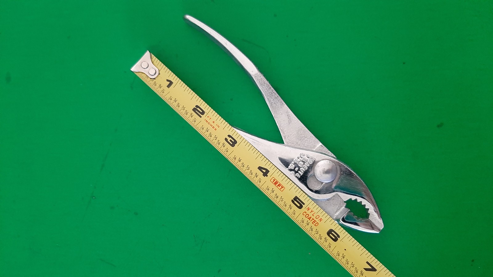 NOS KRAEUTER USA Slip Joint Pliers 6-1/2” 156-6