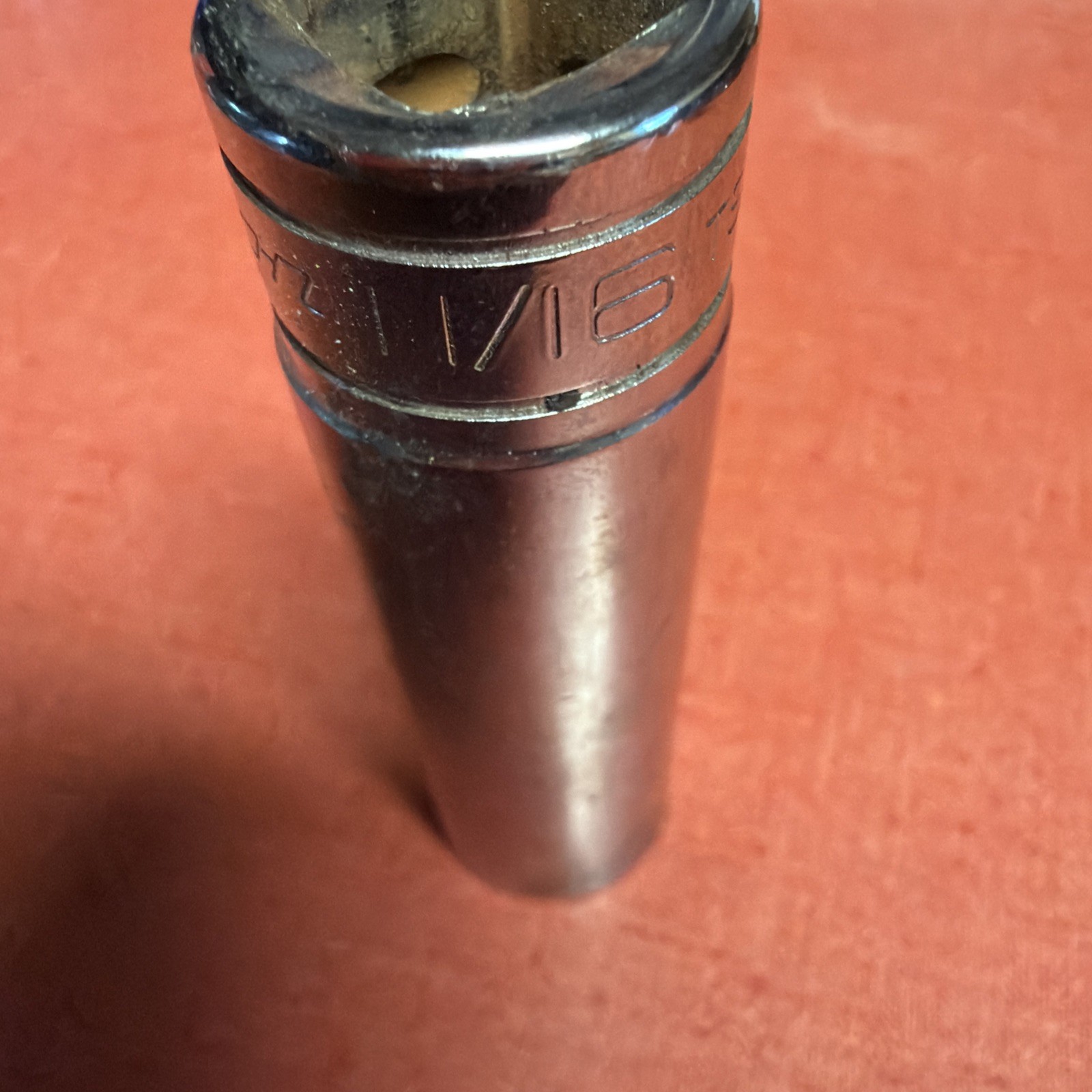 Snap On 1/2″ Drive 11/16″ 6PT SAE Deep Chrome Socket TS221