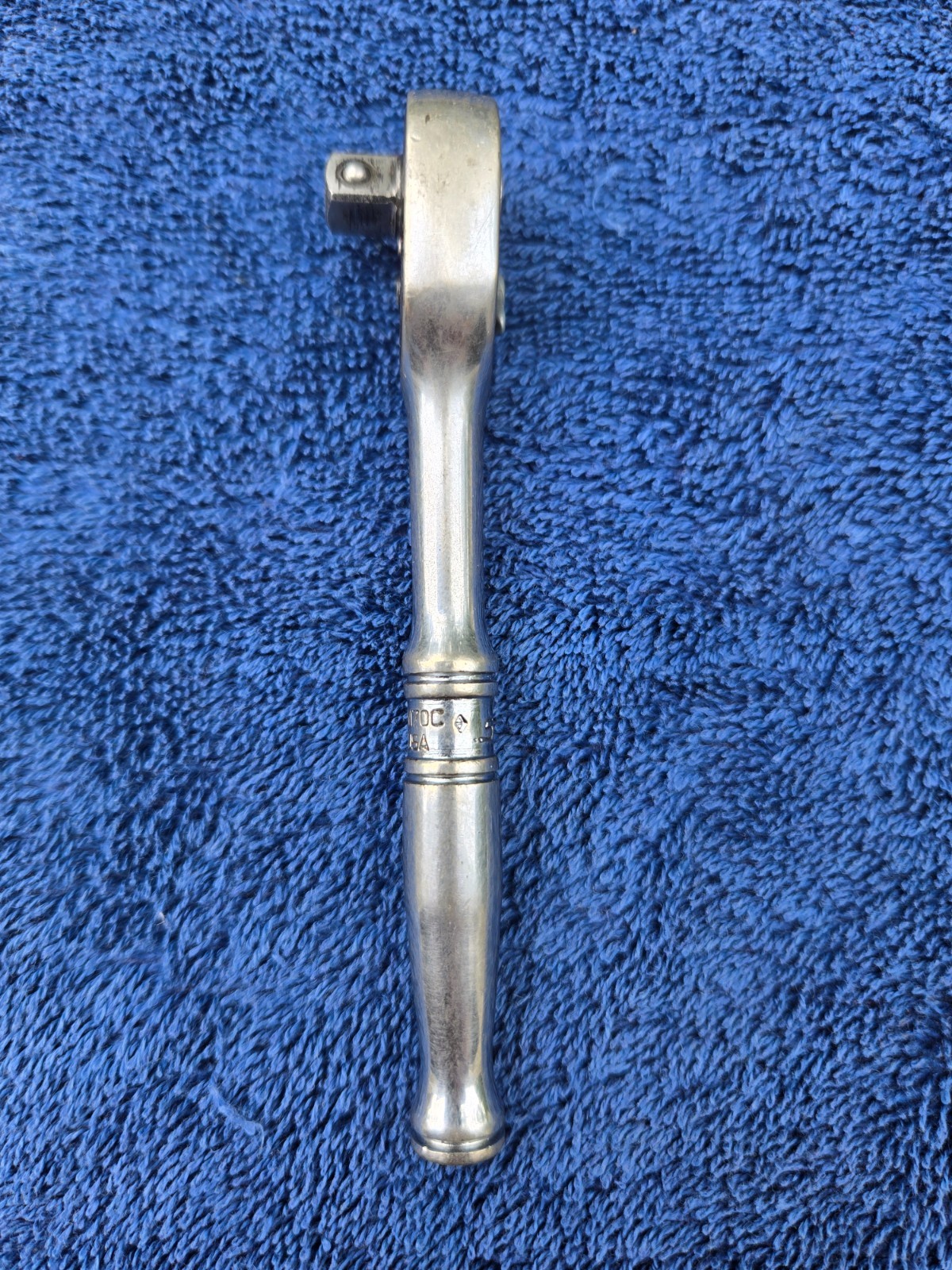 Snap On 1/4″ Ratchet TM70C Compact 4 1/4″ Long. Used