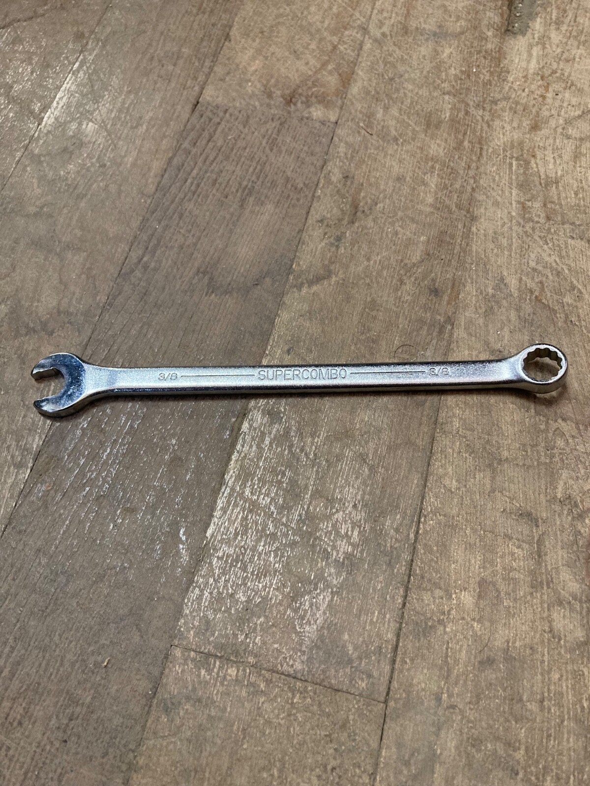 NOS Williams «SUPERCOMBO» 3/8″ 12 Point Long Combination Wrench (1212SC)