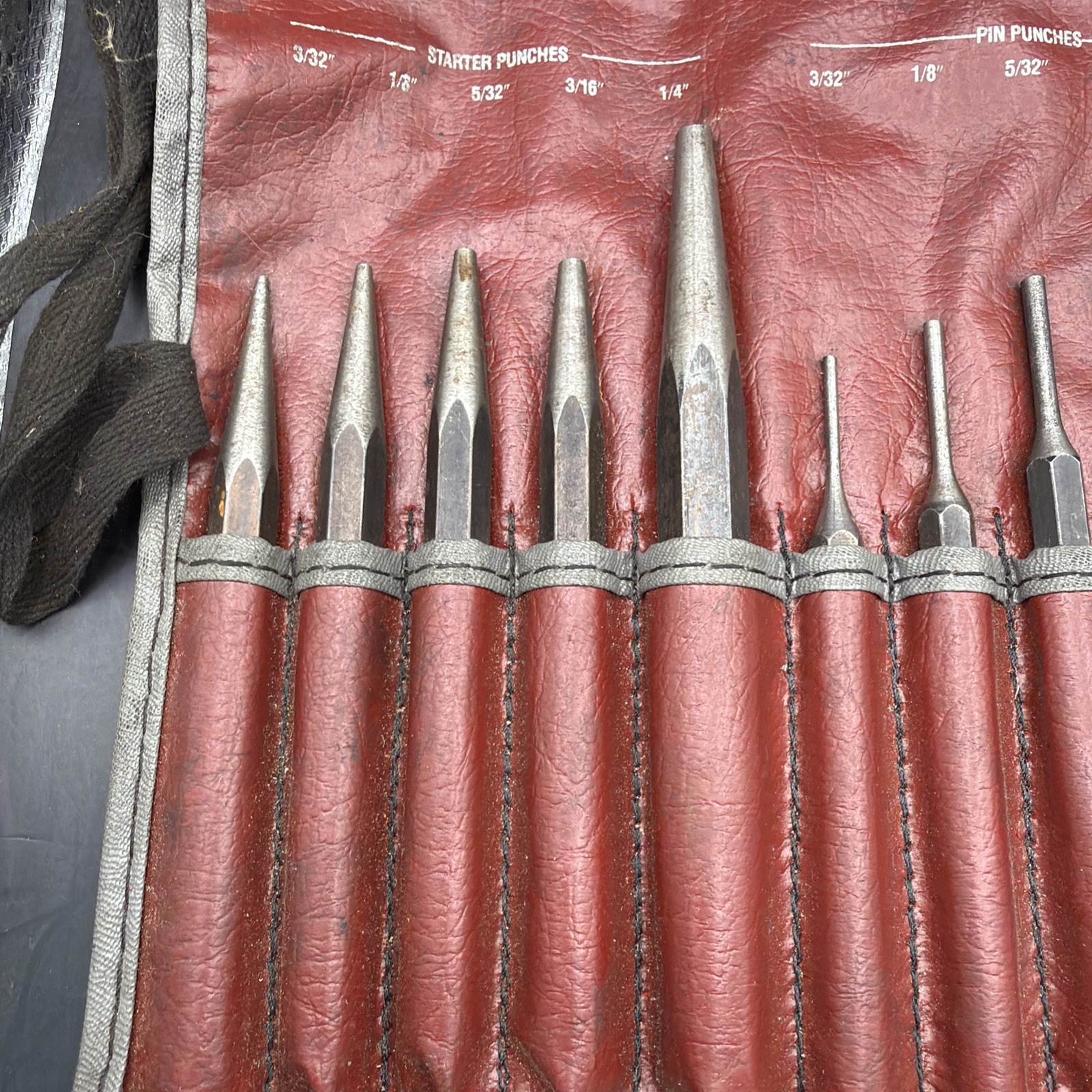Matco Tools Punch Chisel Set 17-Piece Kit With Storage Pouch SPL17K