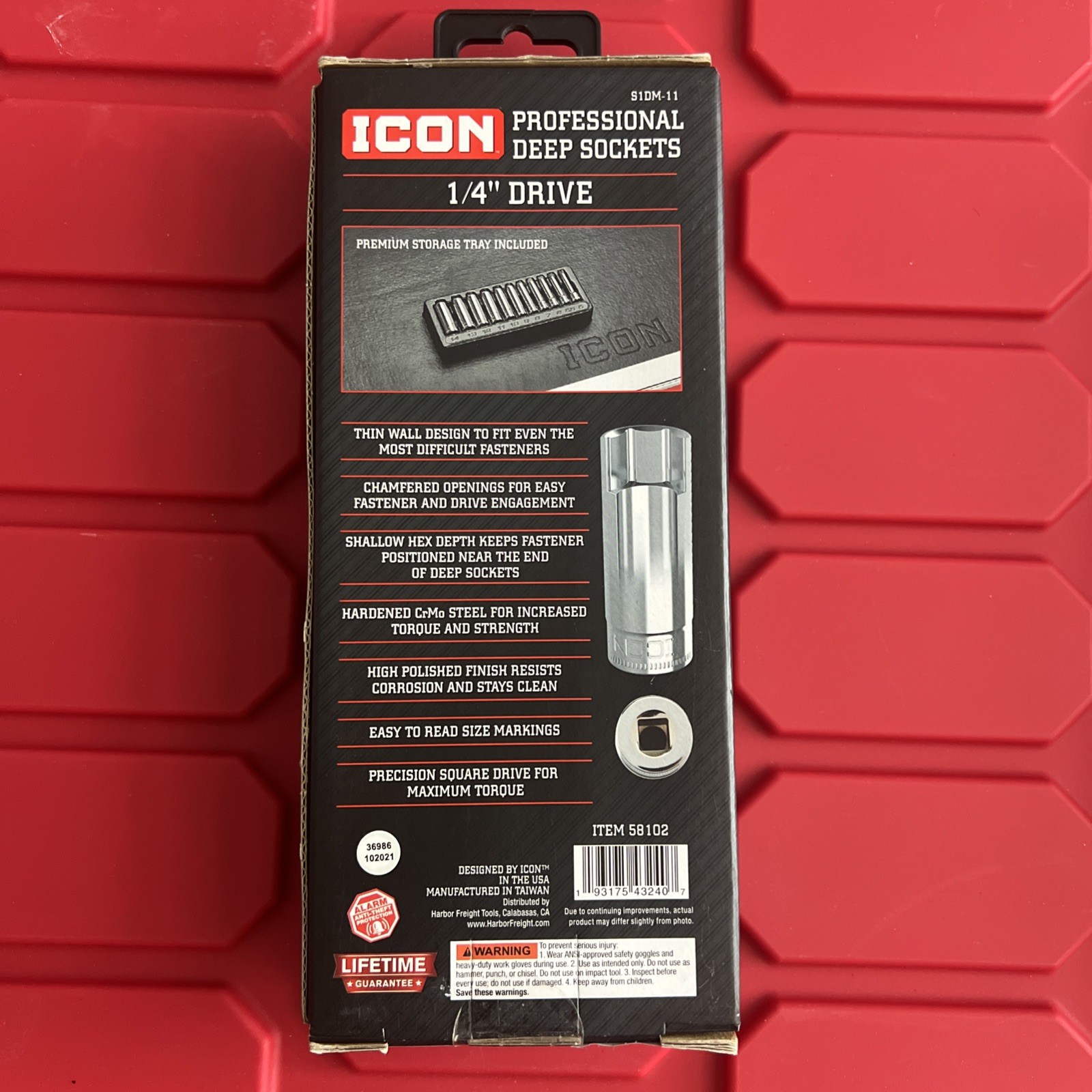 ICON PROFESSIONAL RATCHETS AND SOCKETS METRIC 1/4 NEW⭐️