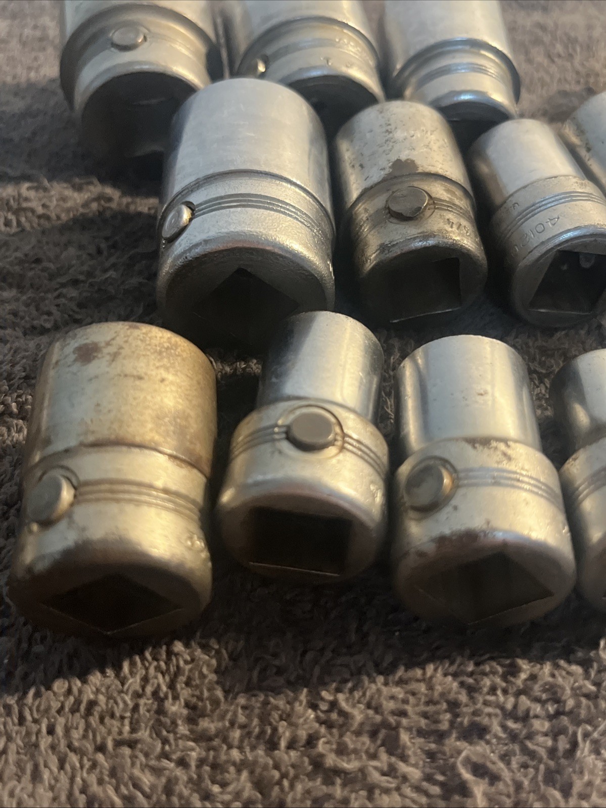 Blackhawk Tools 1940’s 15 Pc 1/2″ Drive Socket Set 7/16″ – 1 1/16″ 49997 Ratchet
