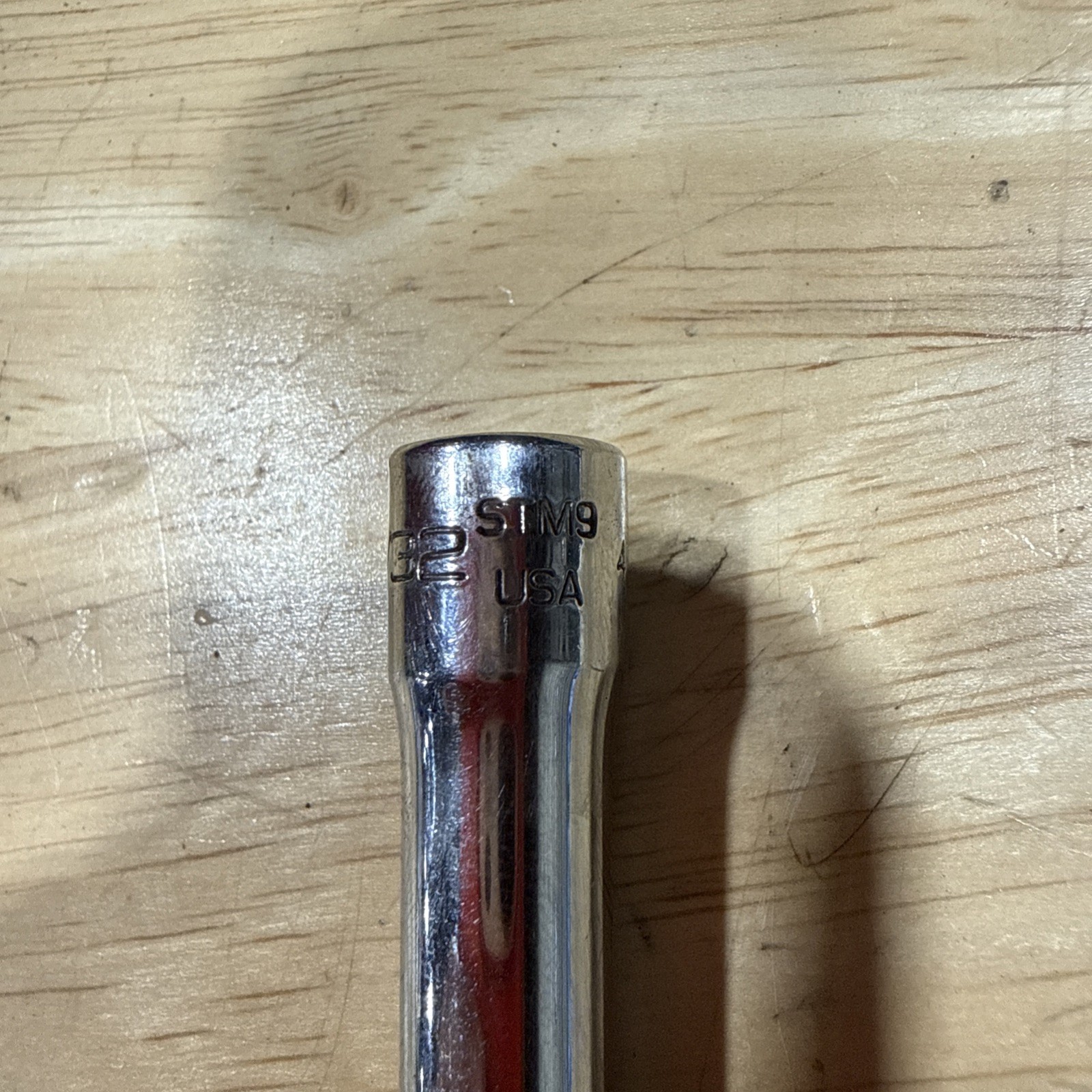 SNAP-ON STM9 1/4″ Drive 9/32″ 6 Point Deep Chrome Socket