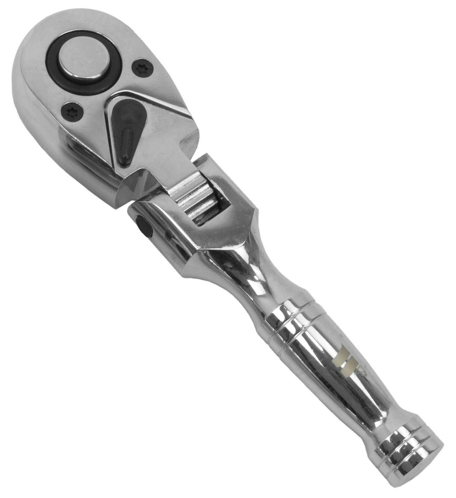 Welzh Werkzeug Stubby Short Flexi Head Ratchet Set 72-Tooth 3-Piece 1/4 3/8 1/2