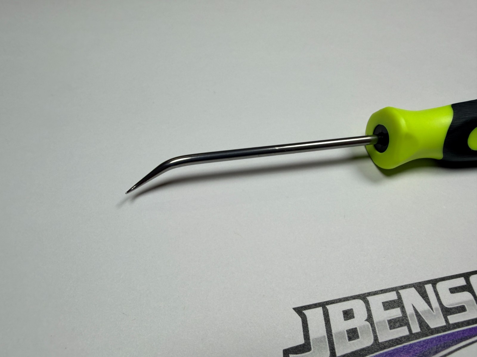 Snap-on Tools USA NEW HI-VIZ 6″ Mini Soft Grip Short 45° Tip Pick SG3ASH45CHV