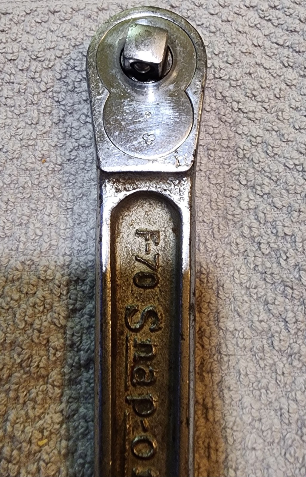 1932 vintage Snap On F-70 3/8 drive ratchet