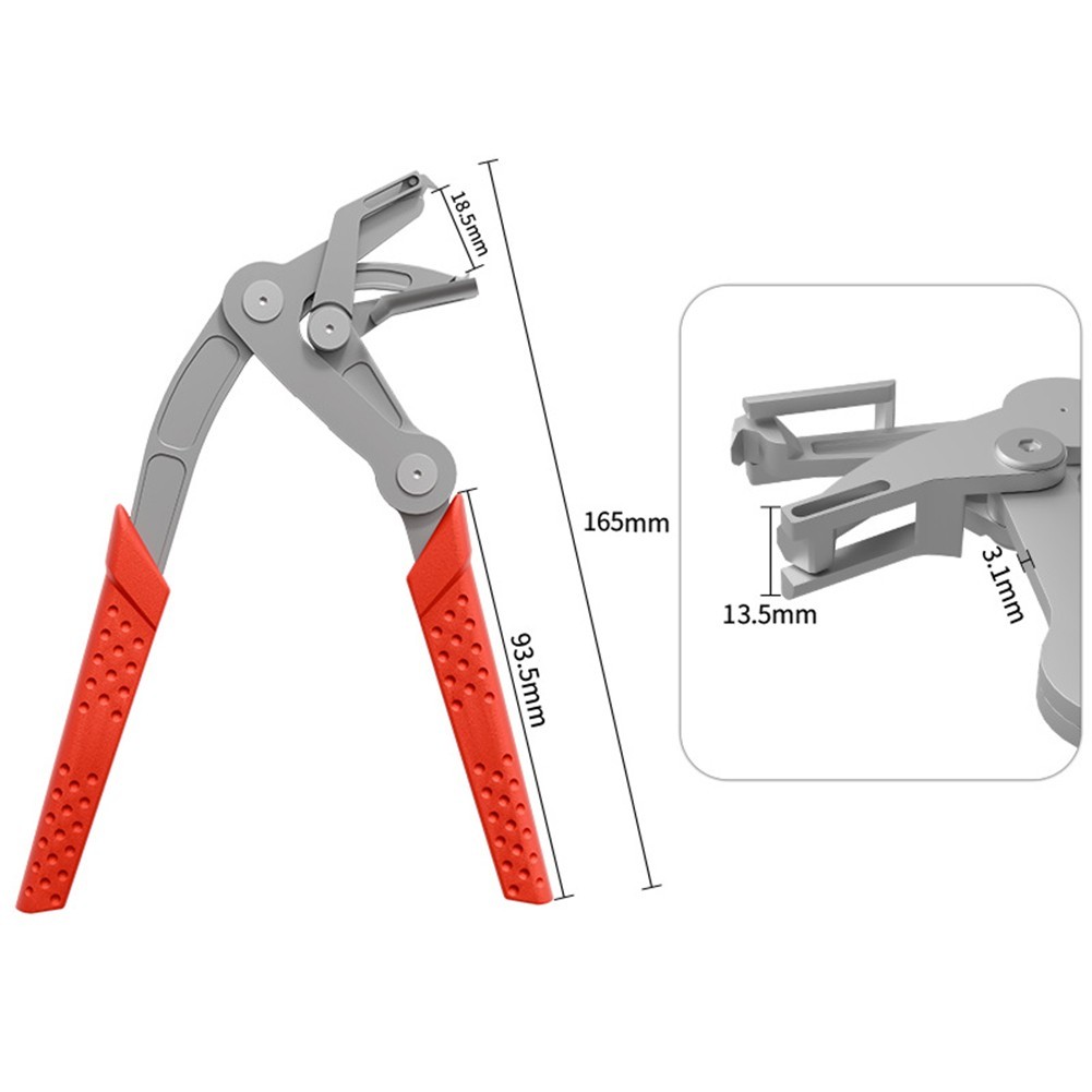 For Cars Trim Removal Tool Clip Pliers High-carbon Steel Plastic + Metal