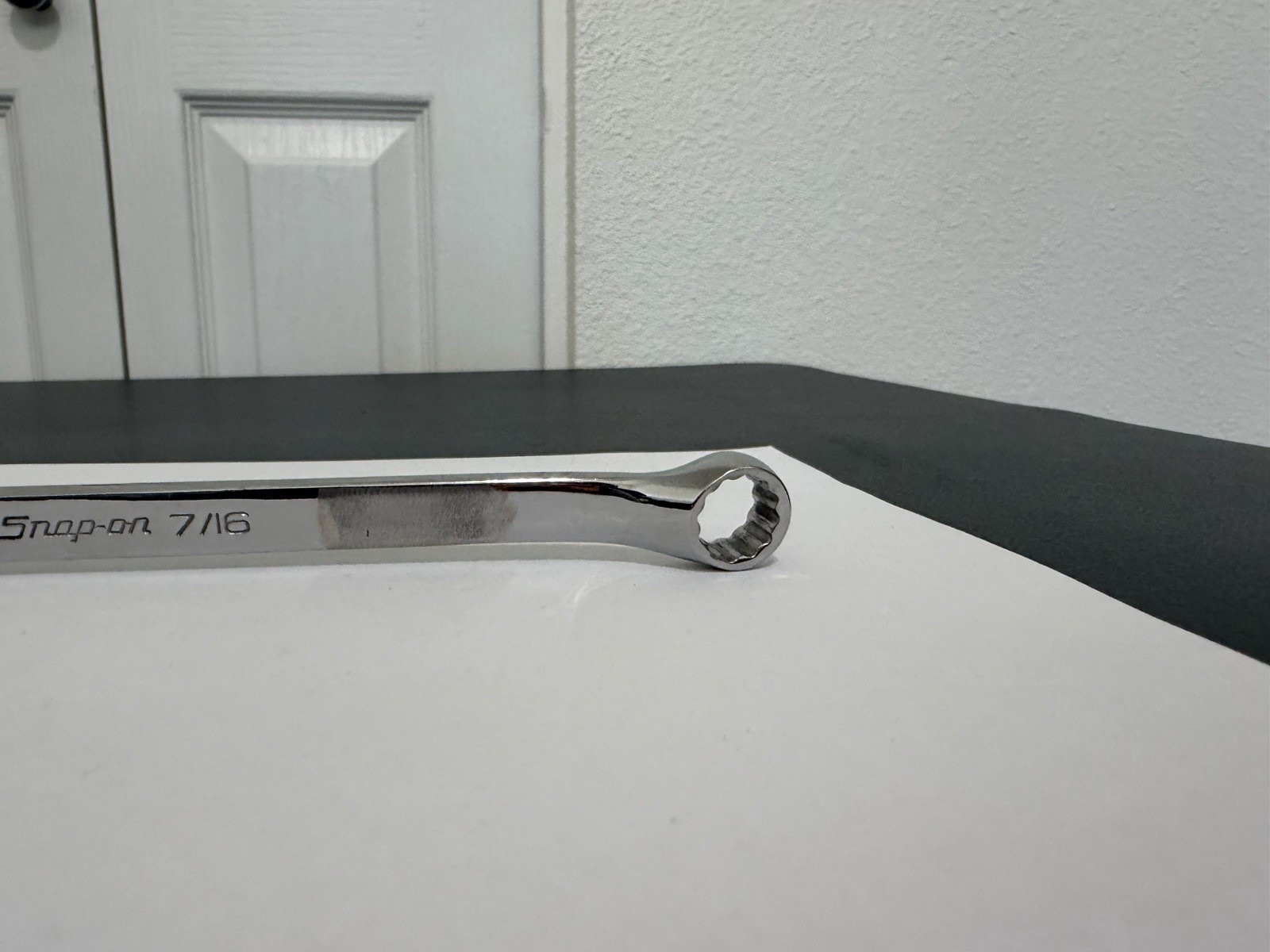 Snap-on Tools 3/8 x 7/16″ Offset Double Box End Wrench XB1214A USA