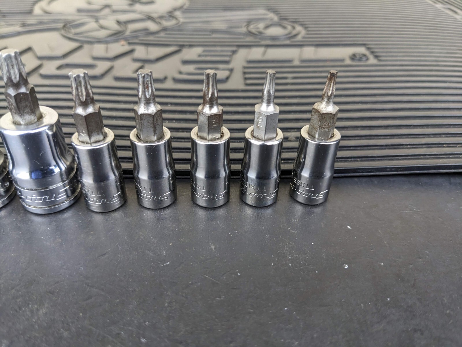 #be327 Snap-on Tools 12 Pc Combo Drive TORX Bit Socket Set 212EFTXY