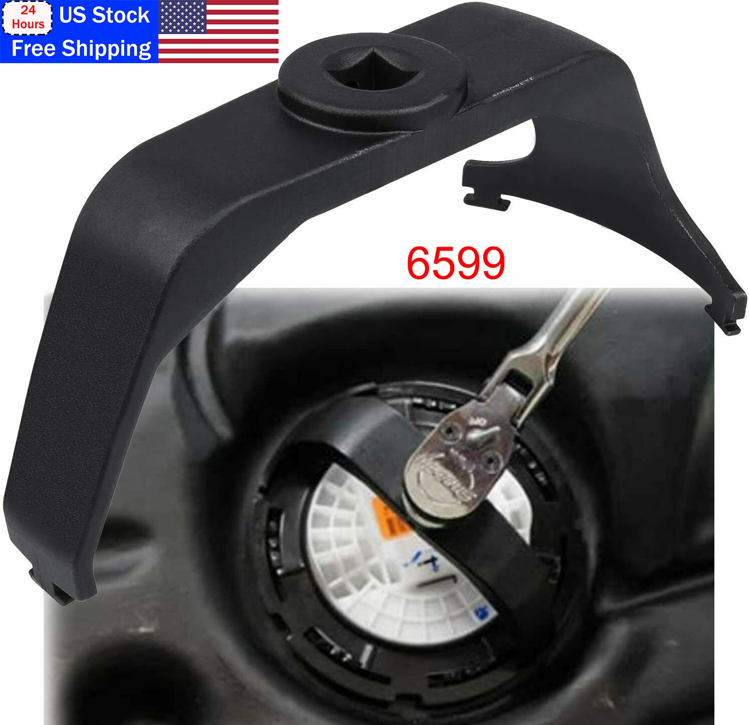 For Dodge Ram Nissan Fuel Tank Lock Ring Wrench Tool Pump Removal Installer 6599