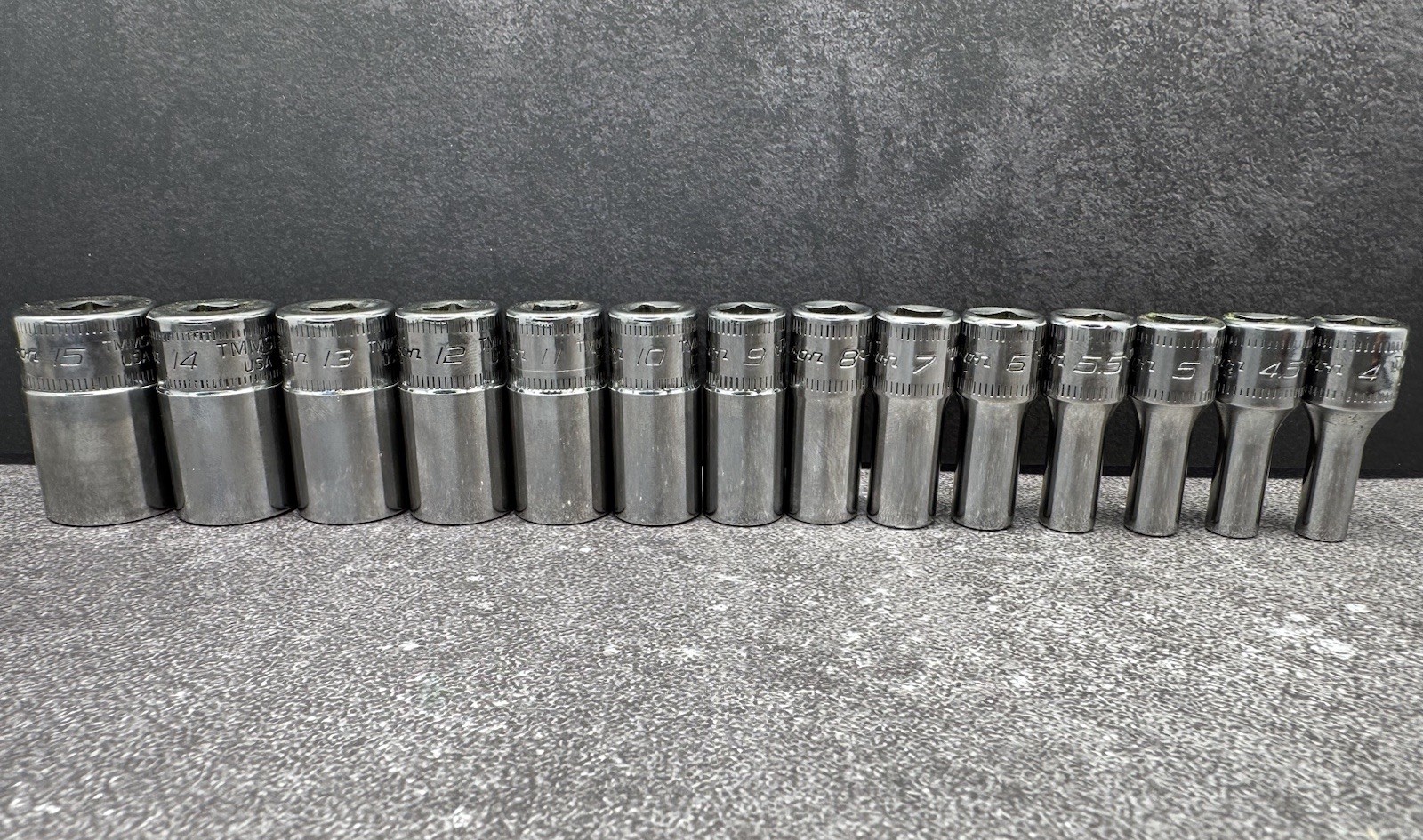 Snap-On Tools 142STMMSYFR1 42pc 1/4 Drive 6-Point Metric Foam Socket Set Fms001B