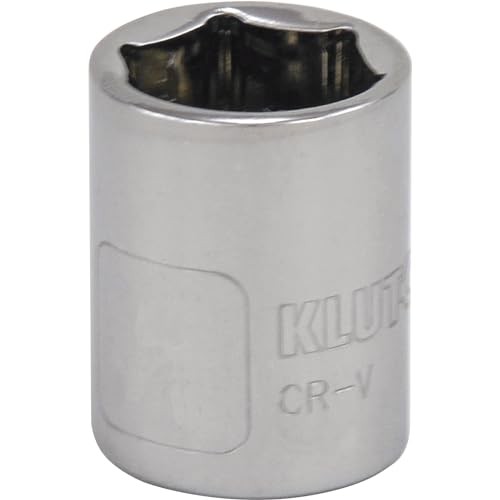 Klutch Socket, SAE, 3/8in., 3/8in.-Drive, 6-Pt.