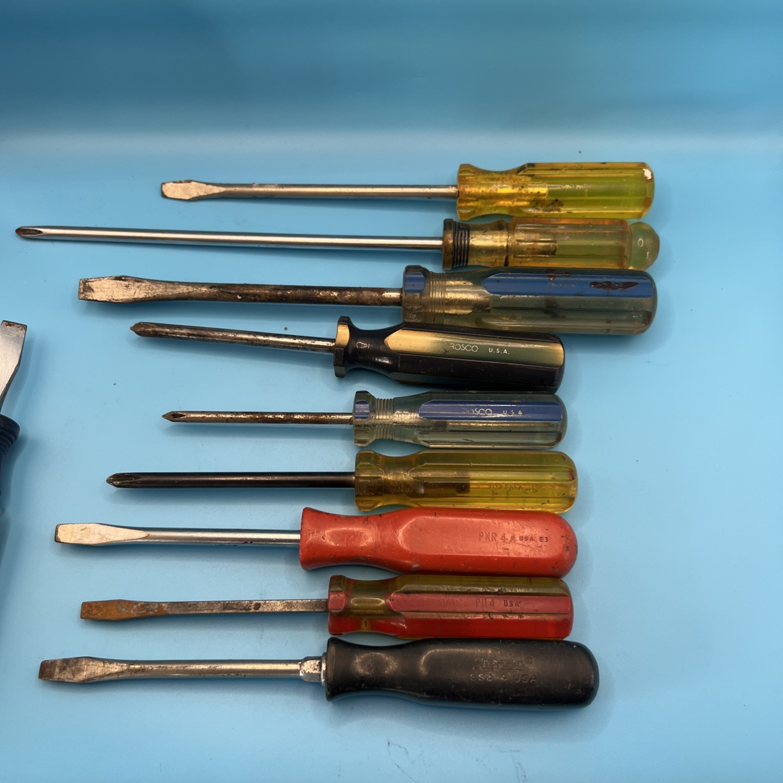 Vintage Screwdrivers Mixed Lot MAC Tools Snap On