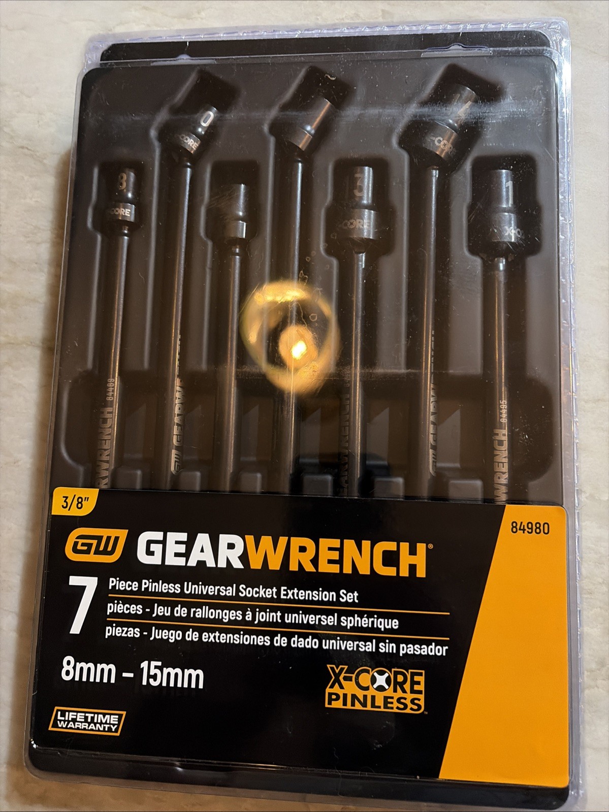 LONG PINLESS UNVERSAL SOCKET EXTENSION SET – metric sockets – Gear Wrench Tools