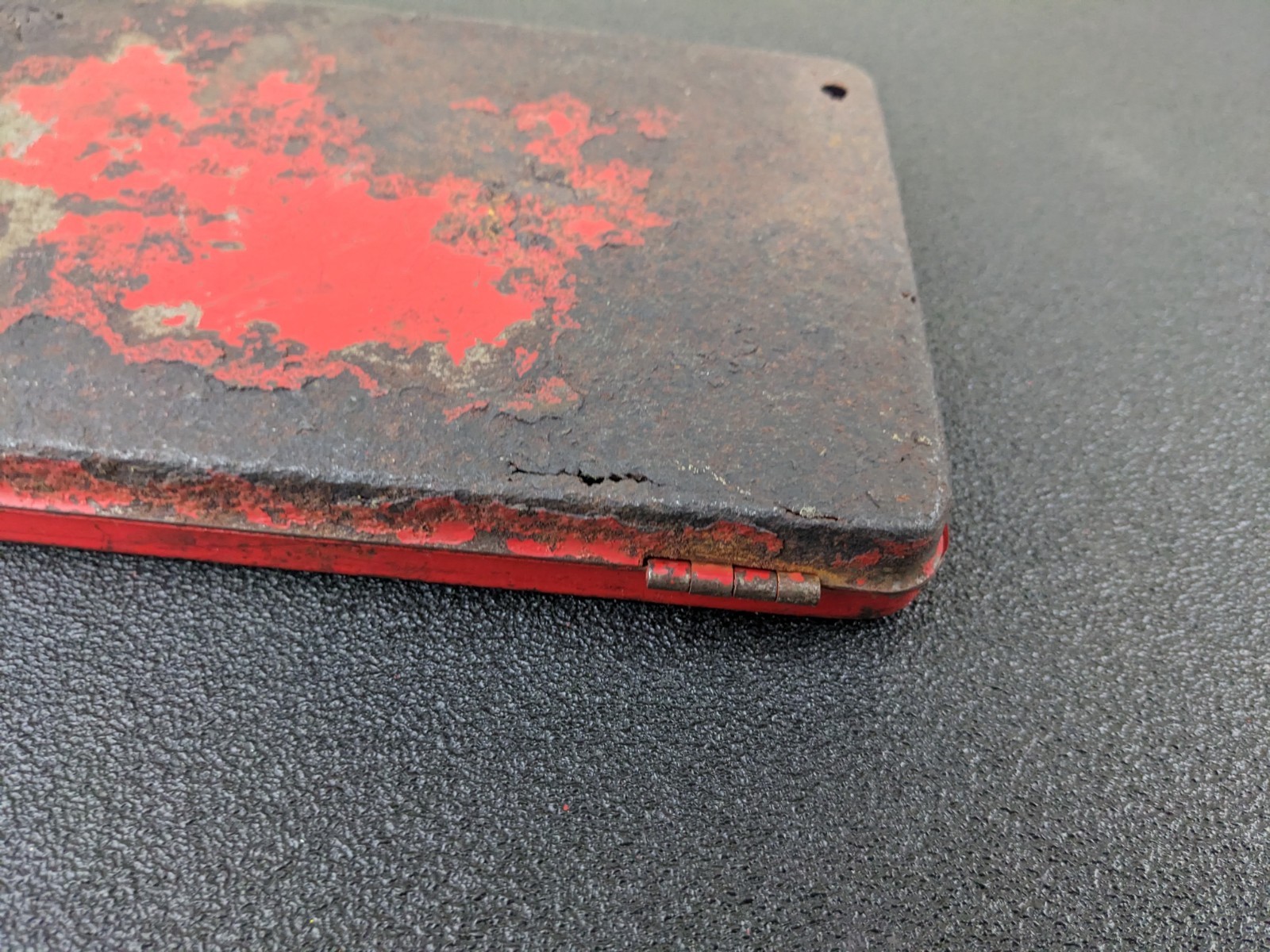 #bp277 Snap On KRA-275 Tool Box Red Metal Case for 1/4″ Drive Socket Set