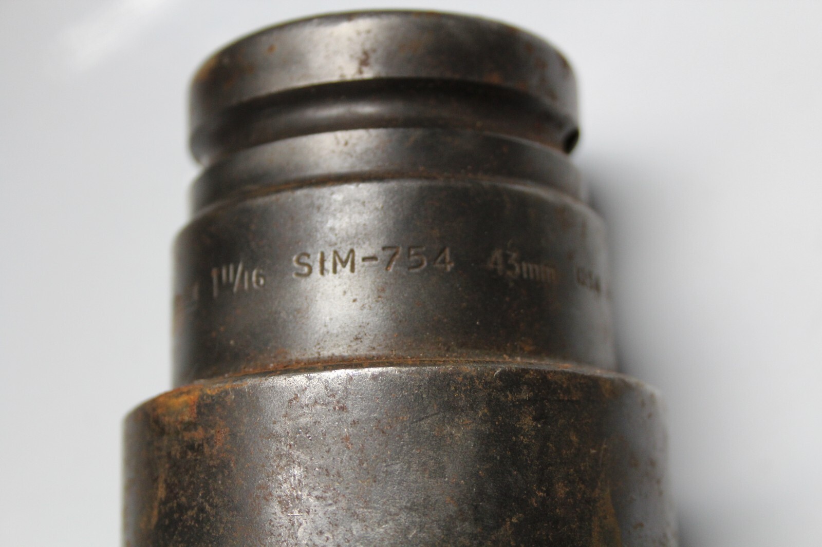 SNAP-ON TOOLS 1-1/2″ Drive 8-Point SAE 1-11/16″ / 43MM Impact Socket USA SIM-754