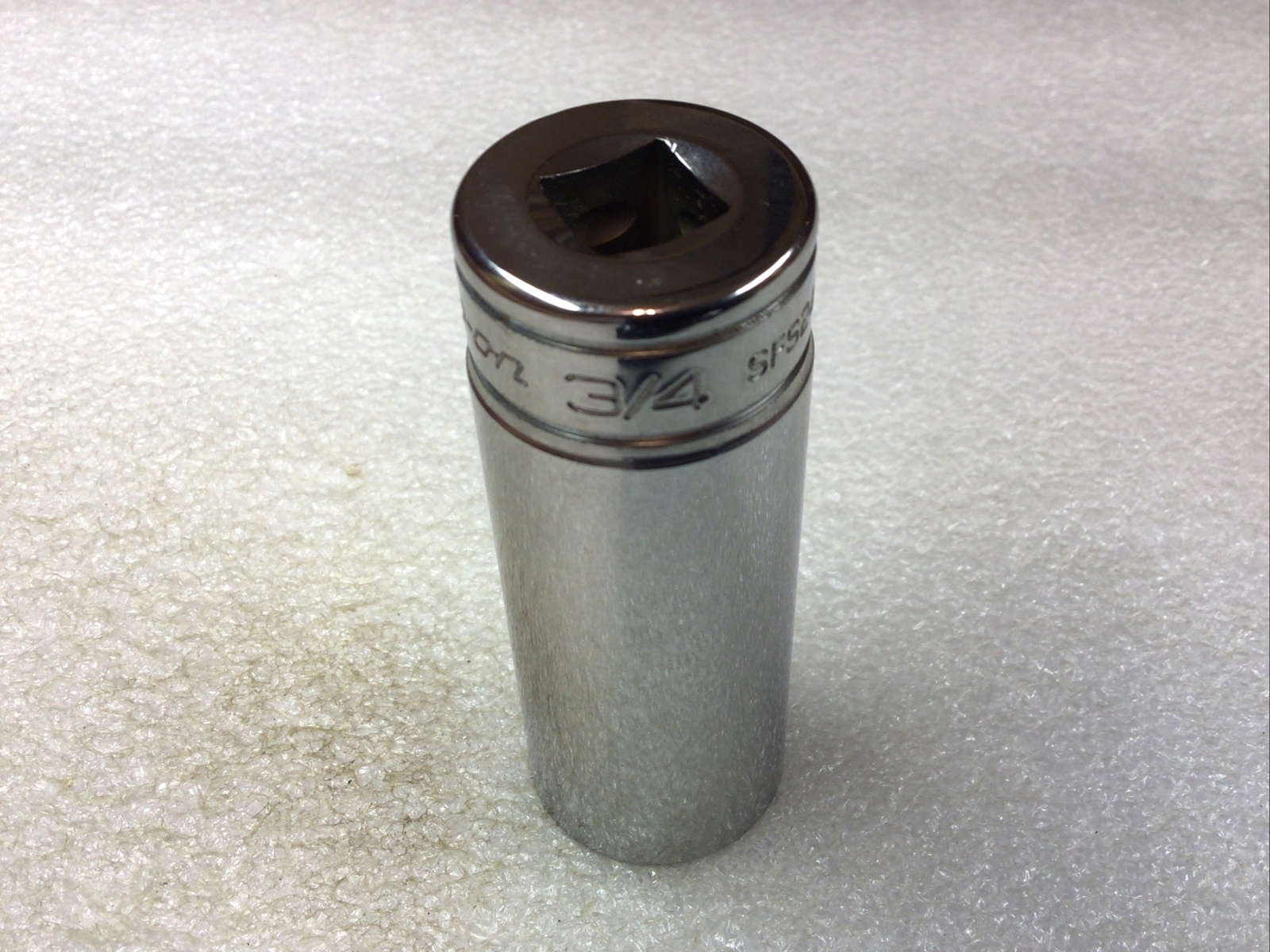 Snap On#SFS241 – 3/4”, SAE, 3/8″ Dr., 6 Pt., Chrome, Deep Socket-USA-NOS-