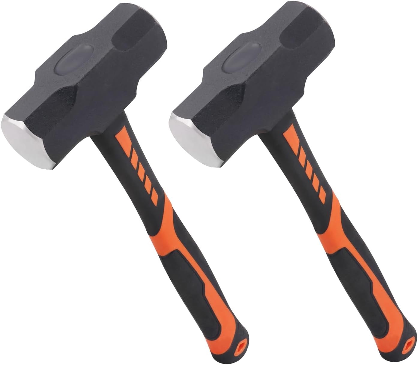 2 Packs 4lb Sledgehammer with 13 Inch long Fiberglass Handle, 2
