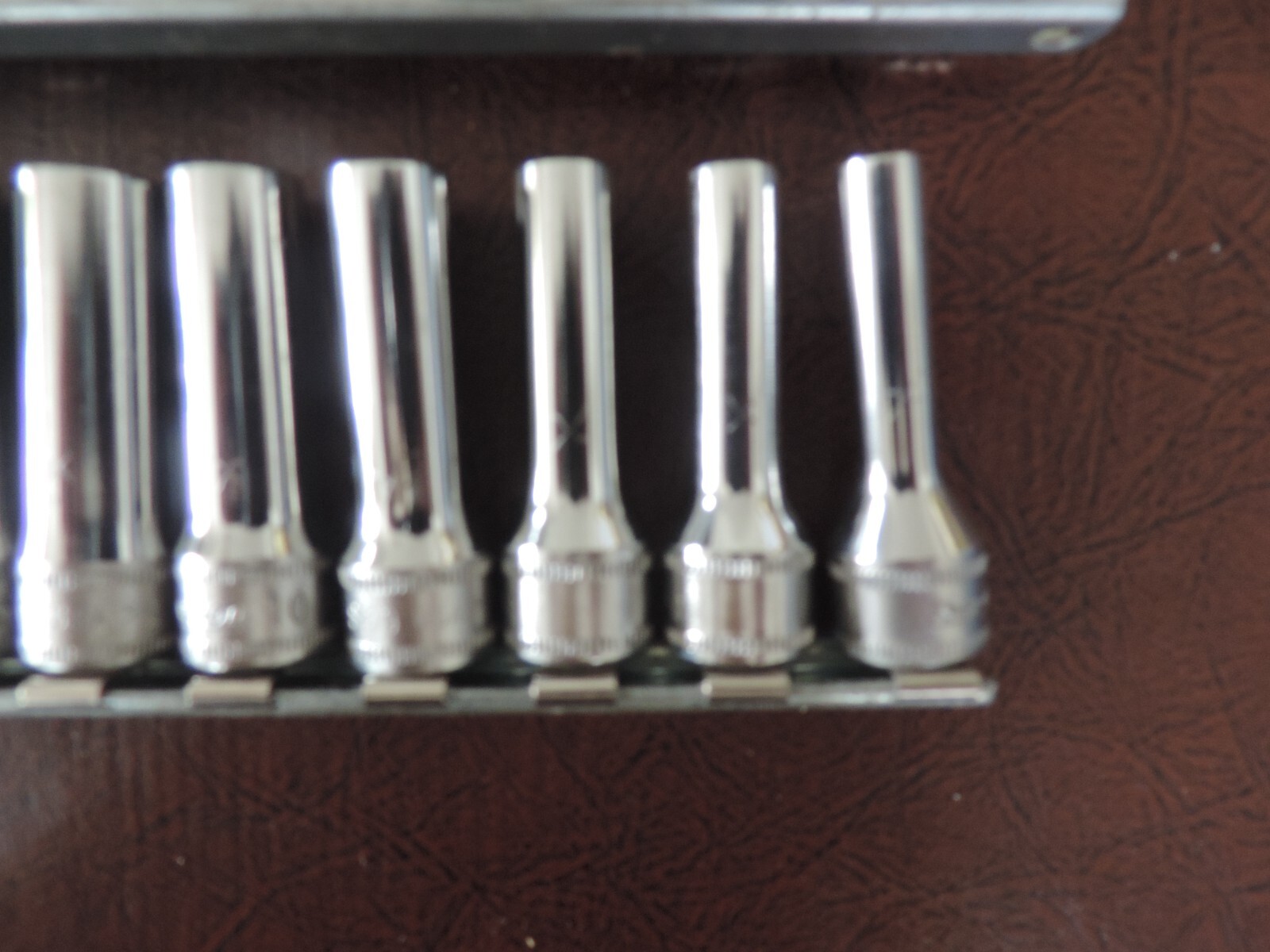 Snap-On 40pc. Metric 3/8 Drive Socket set. 21pc. Deep & 19pc. Shallow