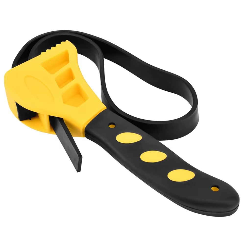 Adjustable Oil Filter Removal Tool / Opener – Soft Grip-Yellow