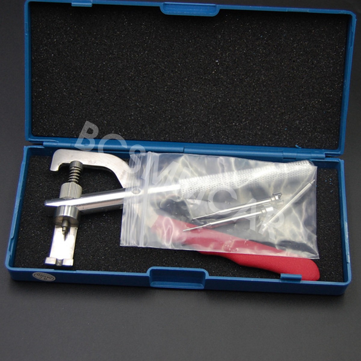 Metal Car Remote Key Blade Pin Disassembling Clamp Locksmith Pilers Tool Kit