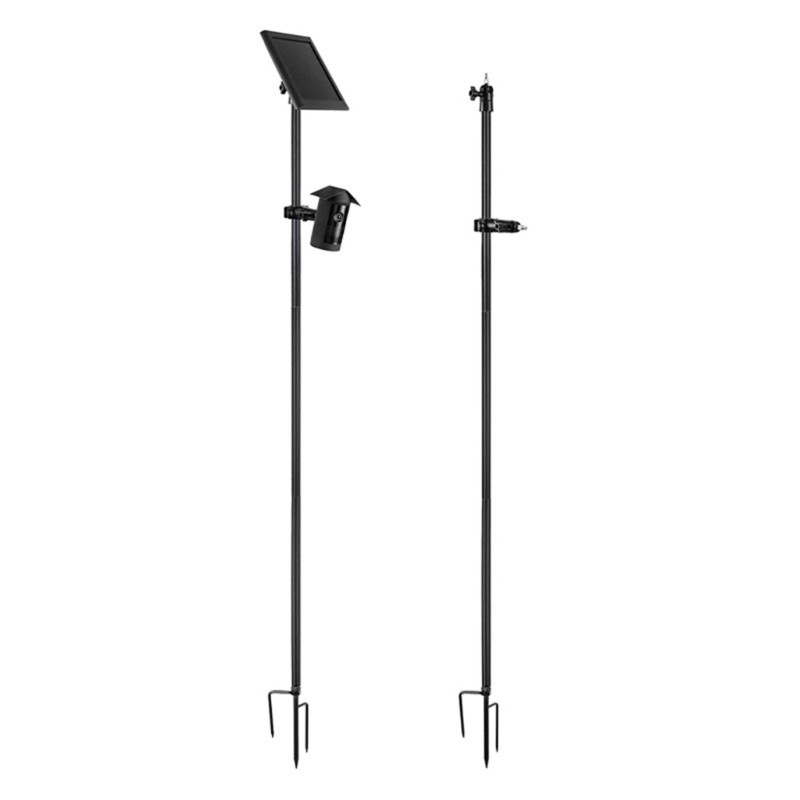 Universal Outdoor Security Camera Ground Stake Mount Adjustable For