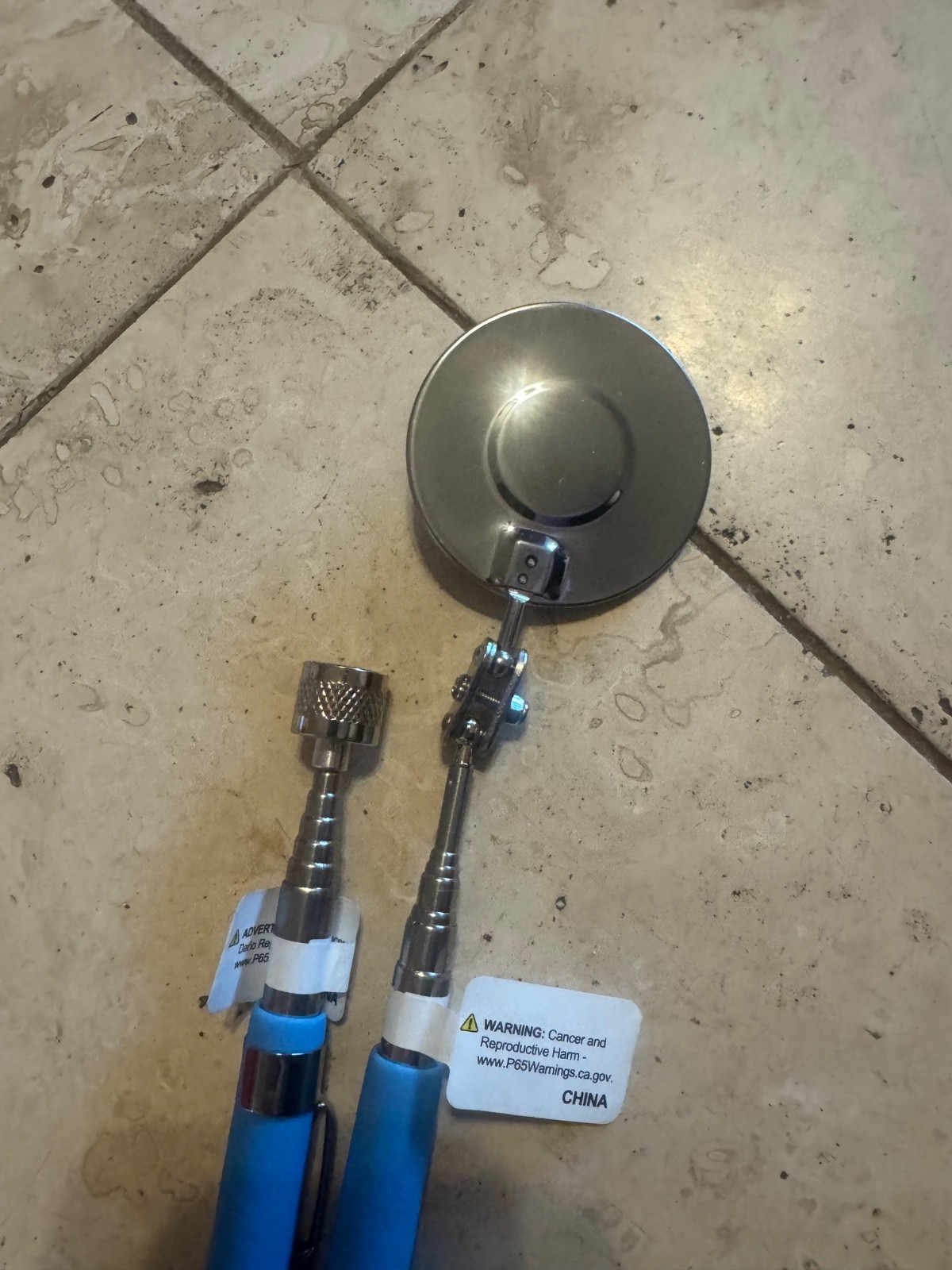 Blue Point Pearl Blue Telescoping Magnetic Pick Up Tool and Mirror