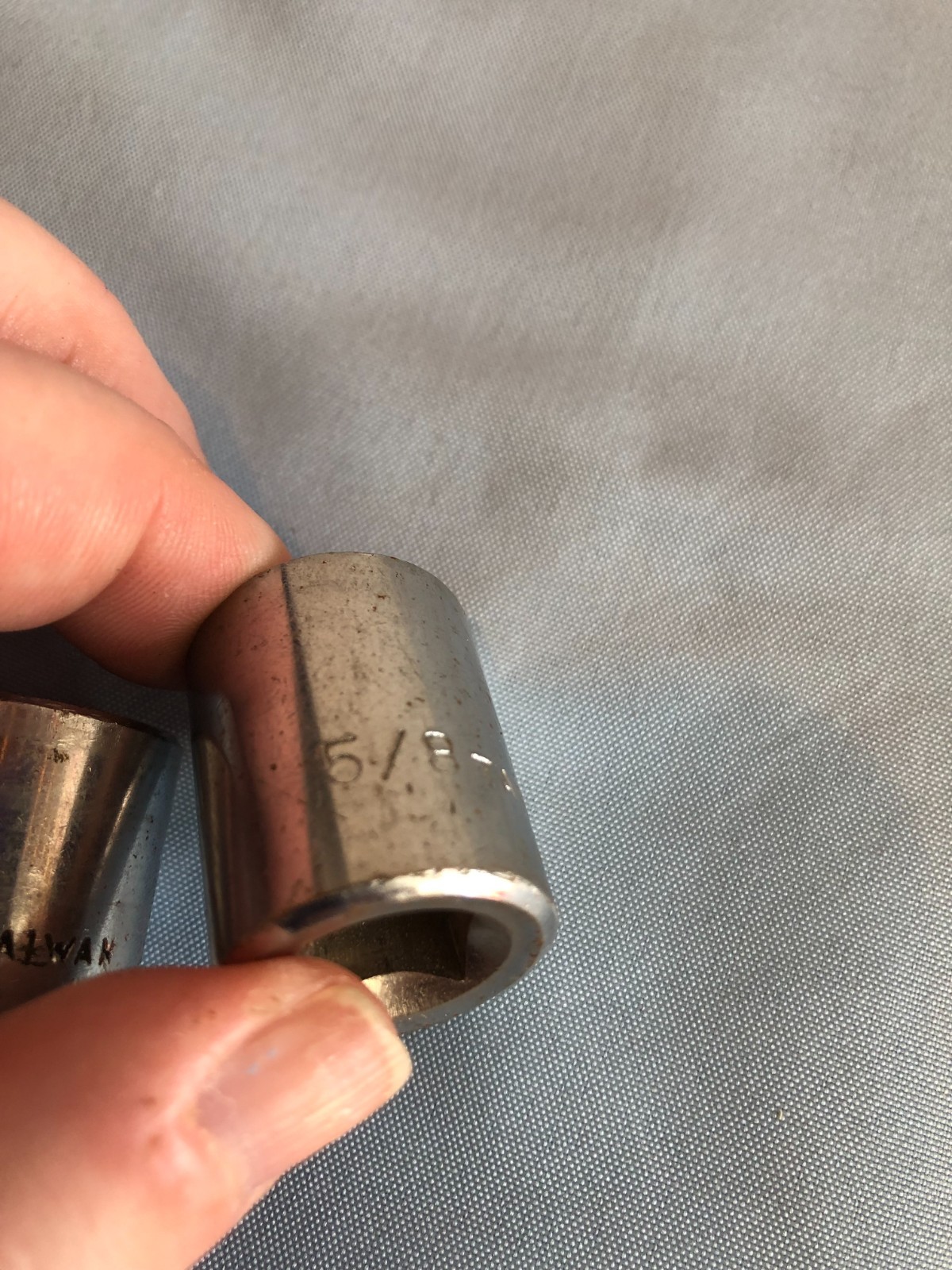 LOT of 6 Sockets – Various Sizes with some Duplicates – SEE PICS #F12