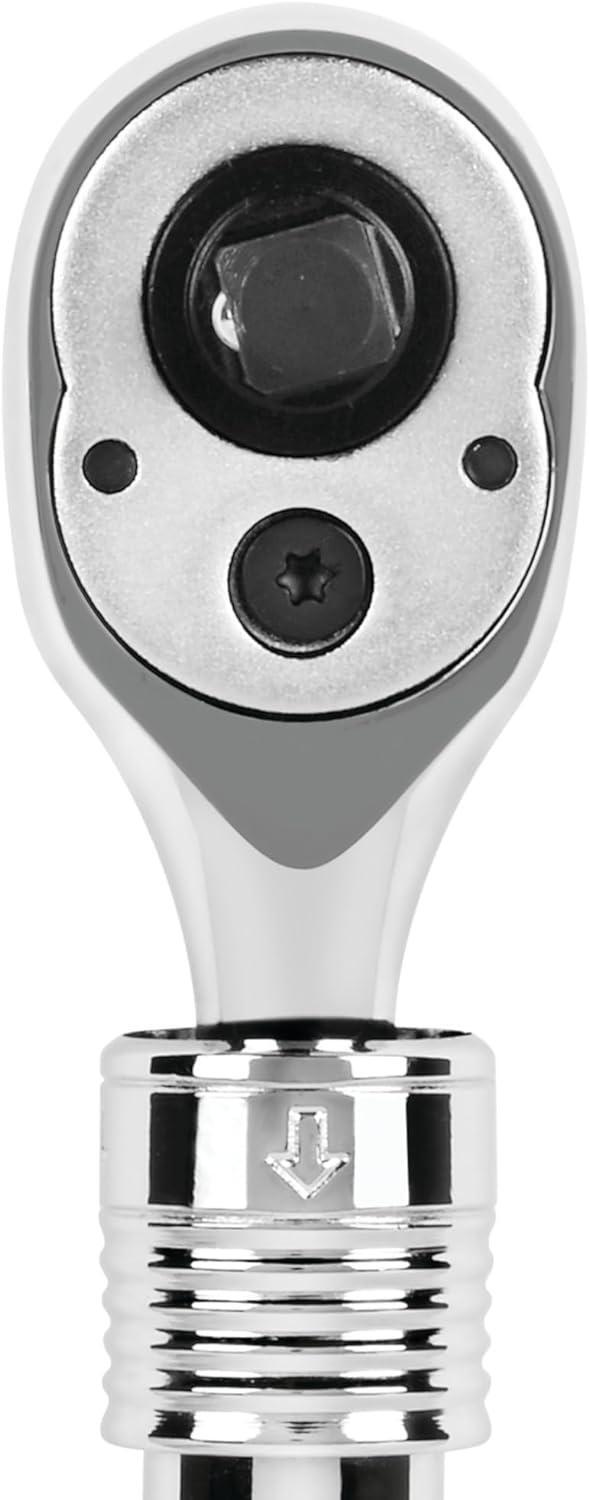 Titan Tools 72-Tooth Extendable Ratchet 1/4″ Drive X 6-1/2″ To 9-1/2″ 12184