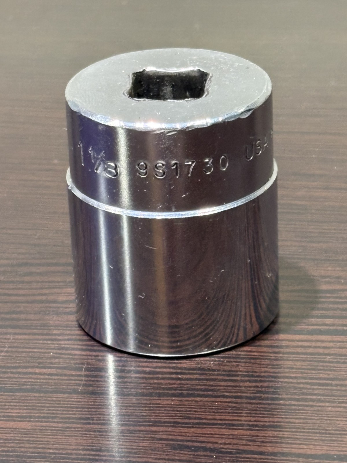 Caterpillar Tools 9S1730 1-1/8″ Shallow Socket 1/2″ Drive 12 Point Made in USA
