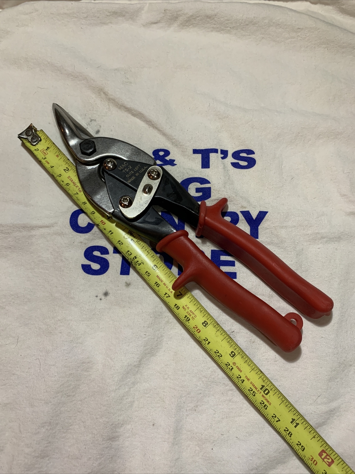 Mac Tools USA Left Cut Tin Snips TS-2