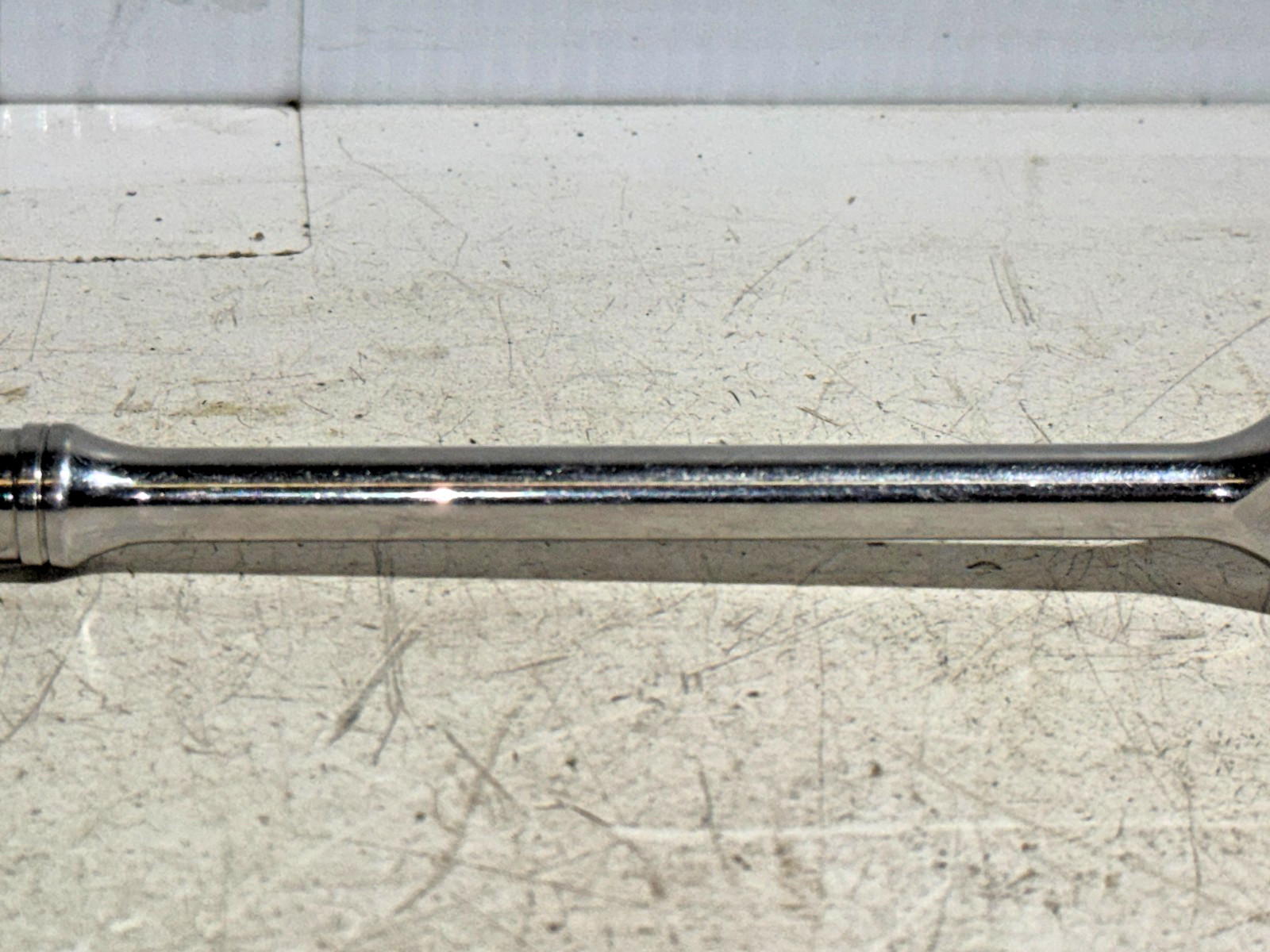 Snap On 3/8″ Drive 10″ Long Chrome Fine Tooth Ratchet FL80