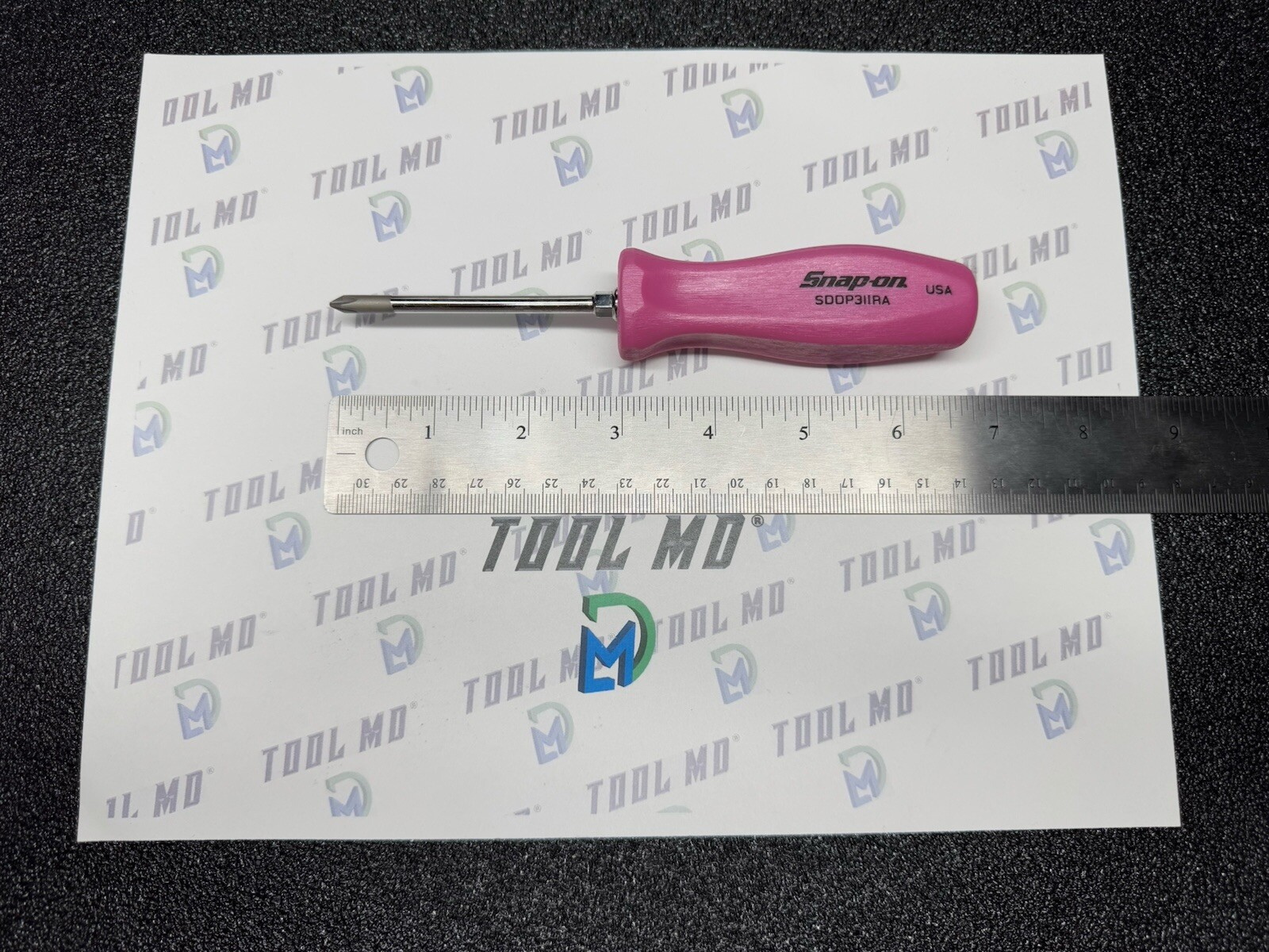 Snap-on Tools USA NEW PEARL PINK #1 Phillips Hard Handle Screwdriver SDDP31IRA