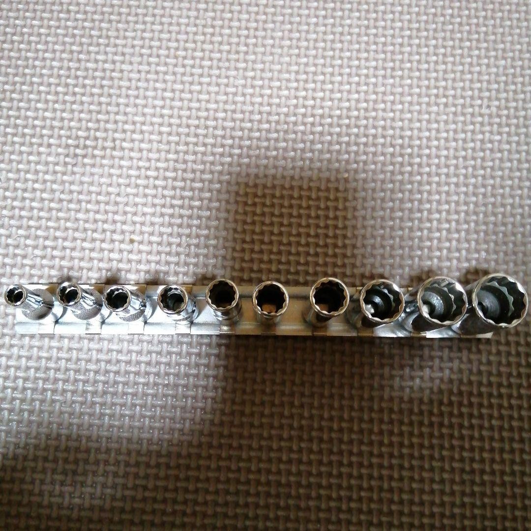 Snap-on 110TMDSY 10pc Drive Socket Set Japan