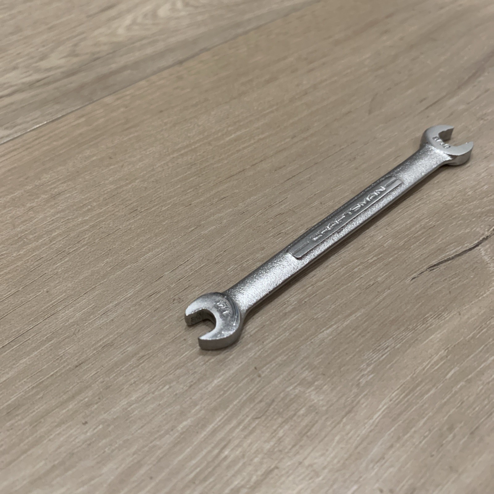 Vintage Craftsman -V- Series USA Forged Open End Wrench 1/4” x 5/16” Mint