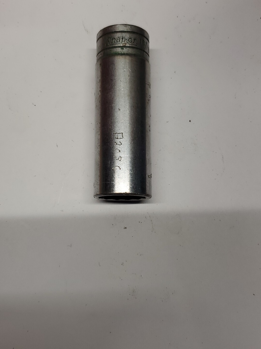 Snap On S-261 1/2 Inch Drive 13/16 12 Point Deep Socket